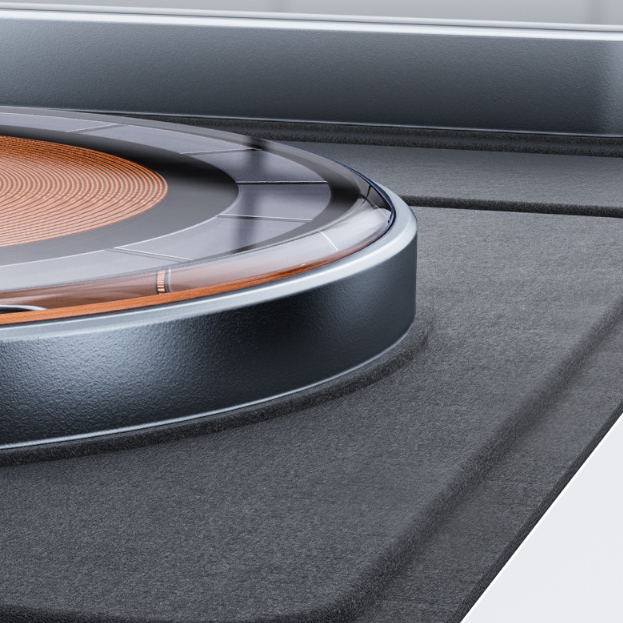 3 in 1 Magnetic Folding Wireless Charger Station for iPhone Transparent Fast — view 5