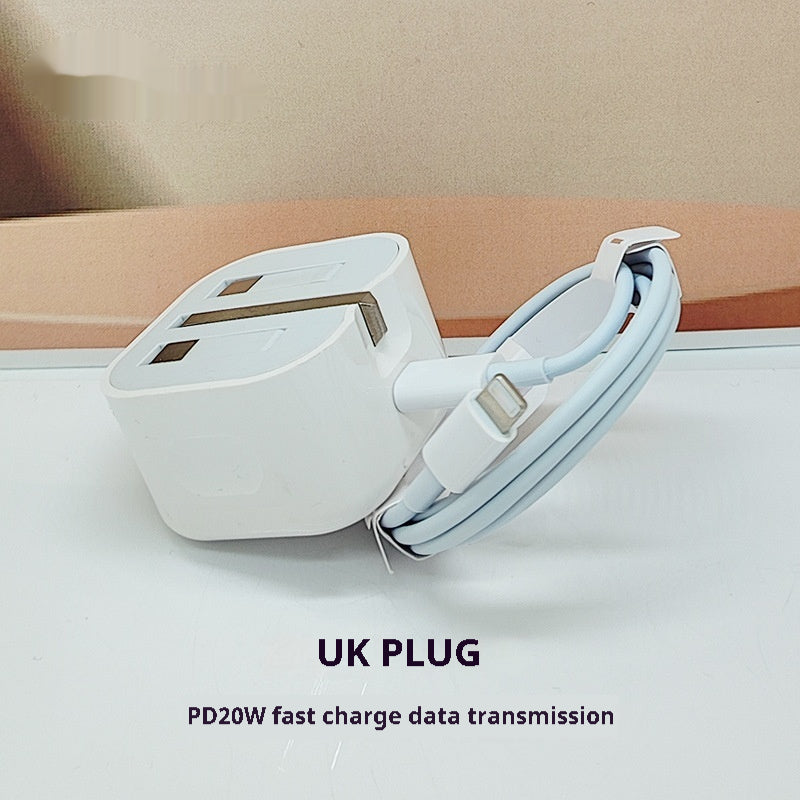 Mobile Phone Tablet 20W Charger British Standard Fast Charging Head — view 3