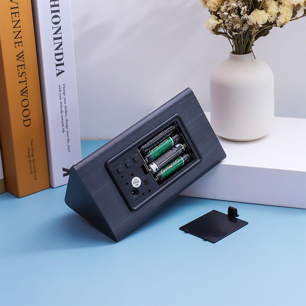 Electronic Alarm Clock Multifunctional Digital Display Temperature and Humidity — view 5