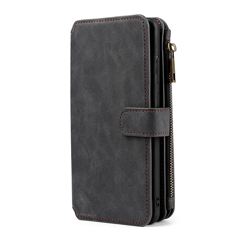 Leather Case Card Multi-function Mobile Phone Bag — view 3