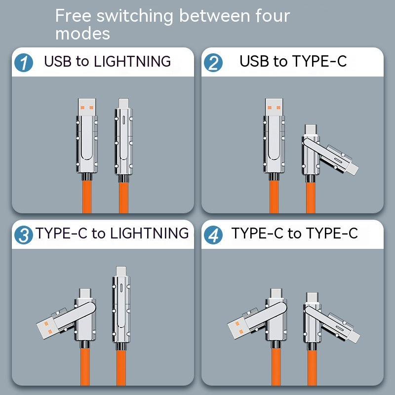 Fast Charge Line Mobile Phone Charging — view 6