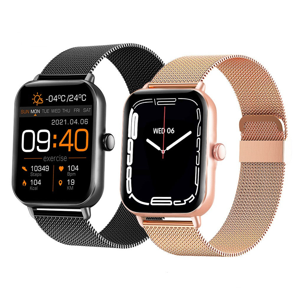 New Color Blood Pressure Heart Rate Exercise Watch Step by Photography — view 4