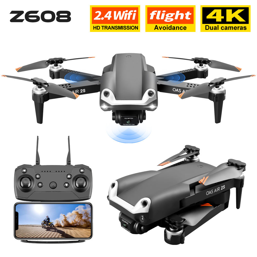 UAV Folding Four Axis 4K High Definition Dual Camera Aerial Model — view 3