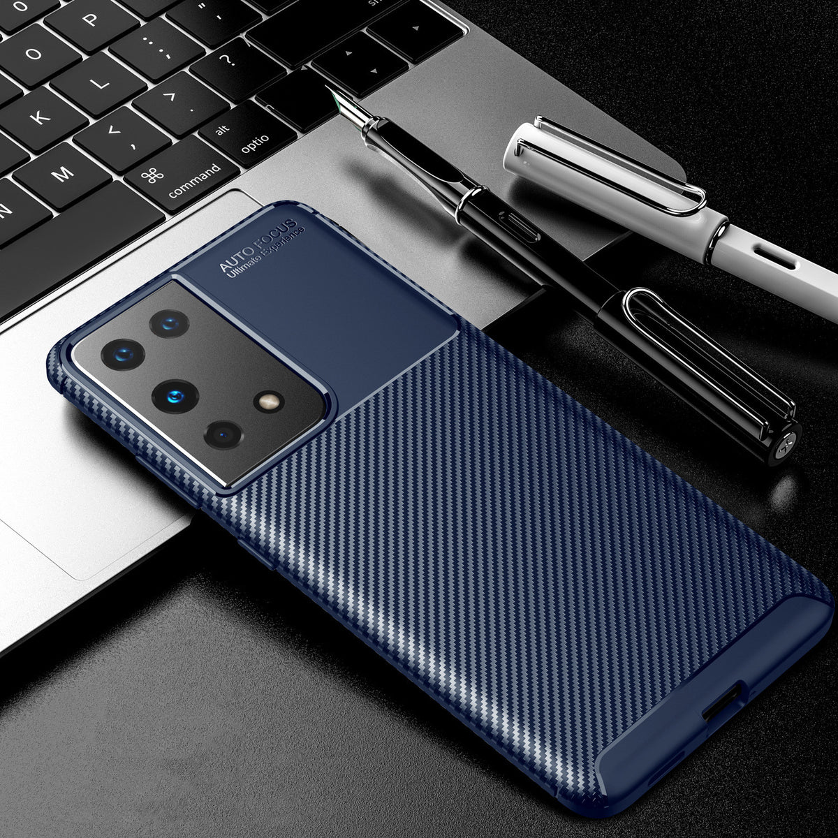 Beetle Phone Case TPU Carbon Fiber Drop Protective — view 4