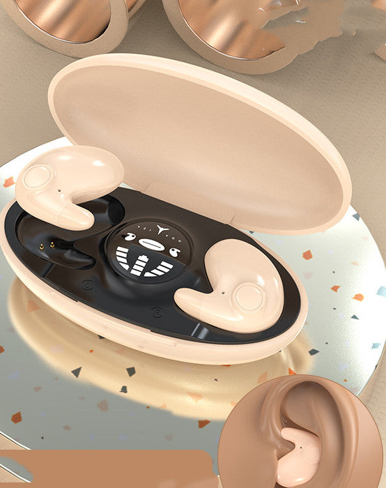 Mini Invisible Sleep Wireless Bluetooth Headset Stereo Sport Game Earphone — view 6