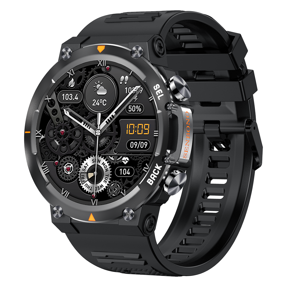 MAX18 Men Smartwatch AMOLED1.43inch Big Screen BT Calls Gesture Control AI — view 6