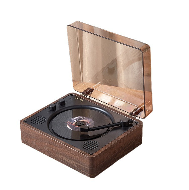 Wooden Vintage Portable Tray CD Player — view 4