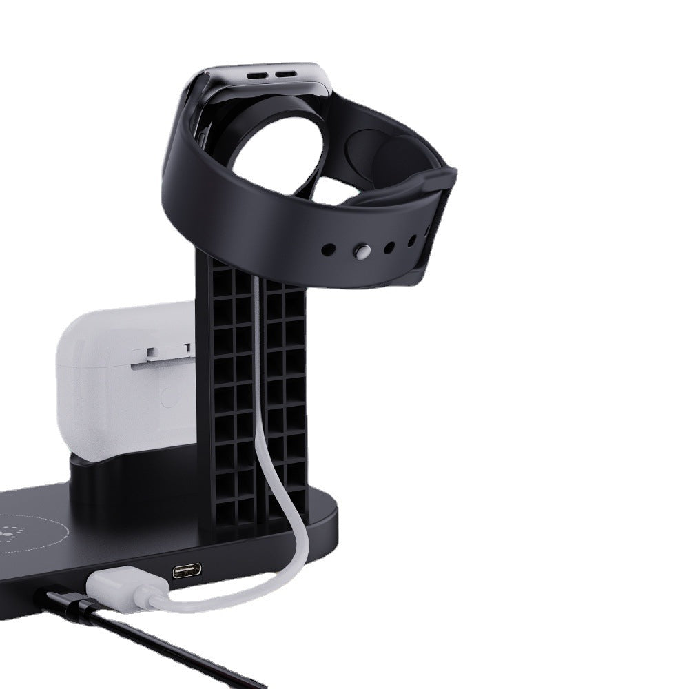 Plastic 3 in 1 Wireless Charger Stand Fast — view 2