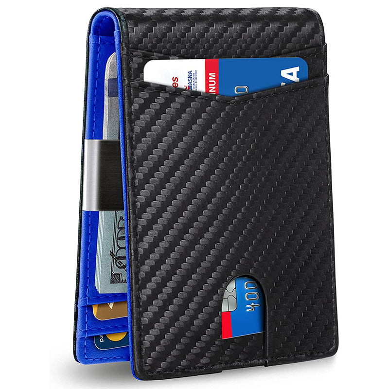 PU Leather Multiple Card Slots Anti-theft Wallet Holder — view 5