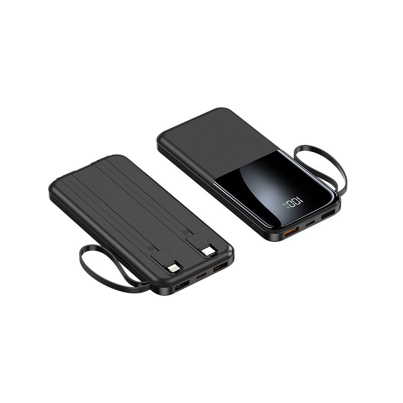 Fast Charge with Cable 20000mAh Large Capacity Ultra-thin Portable Mobile Power — view 6