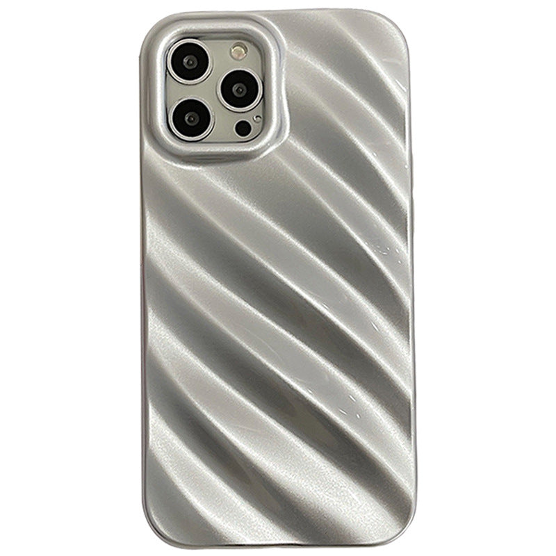 Ins Style Simple Pleated Phone Case — view 4