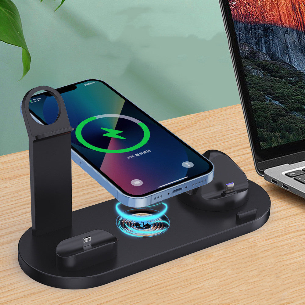 Plastic 3 in 1 Wireless Charger Stand Fast — view 6