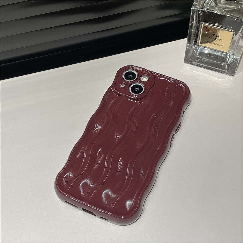 Solid-color Water Ripple-sensitive Mobile Phone Case — view 6