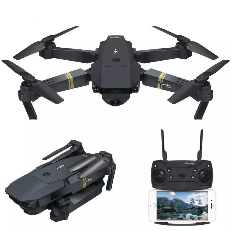 E58 Folding Aerial Wifi Image Transmission Four-axis Remote Control Toy