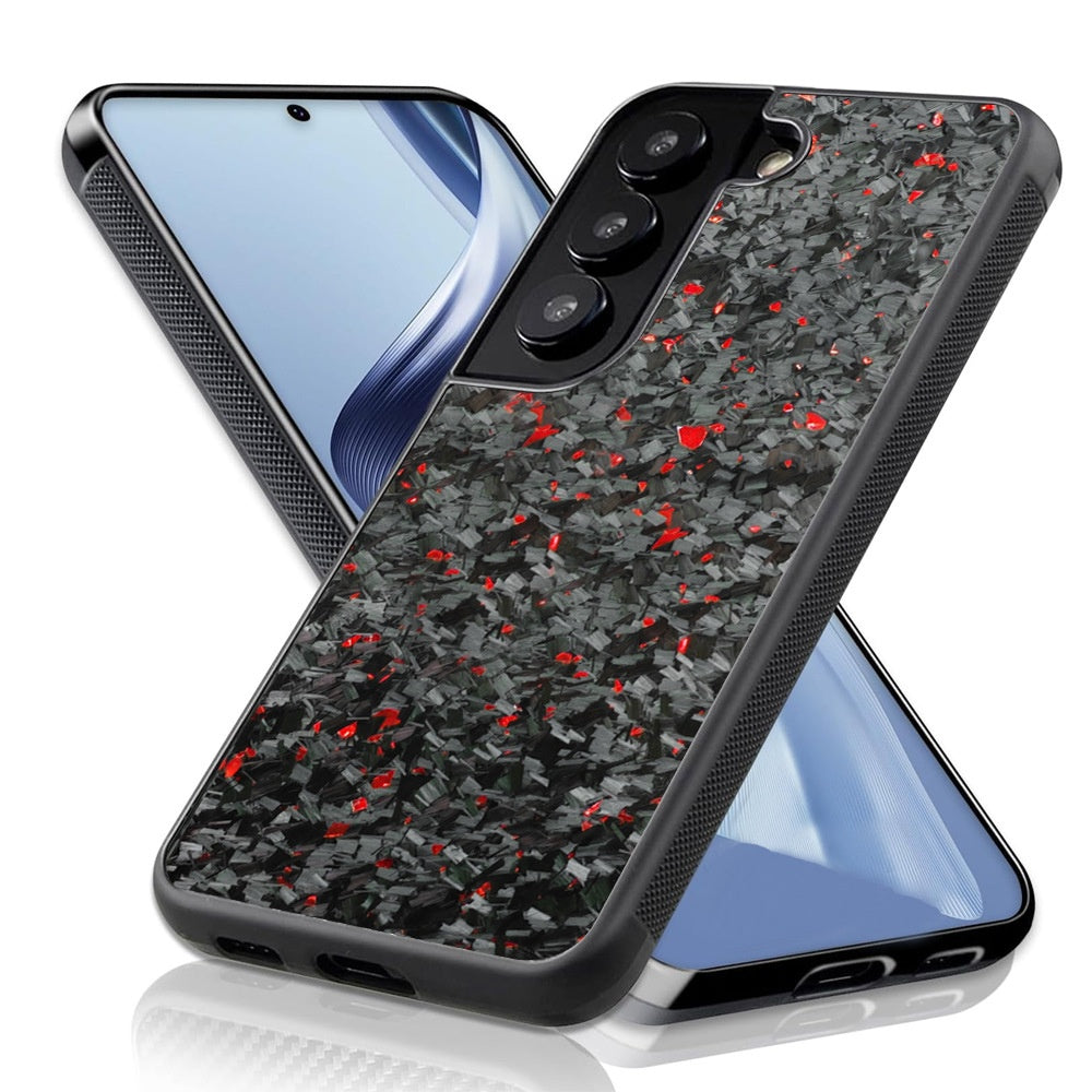 Carbon Fiber Silicone Patch Phone Case — view 5