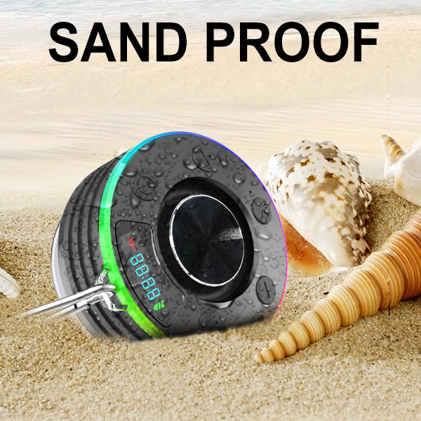 Waterproof Bathroom Bluetooth Speaker Dustproof Mini Wireless Stereo — view 3