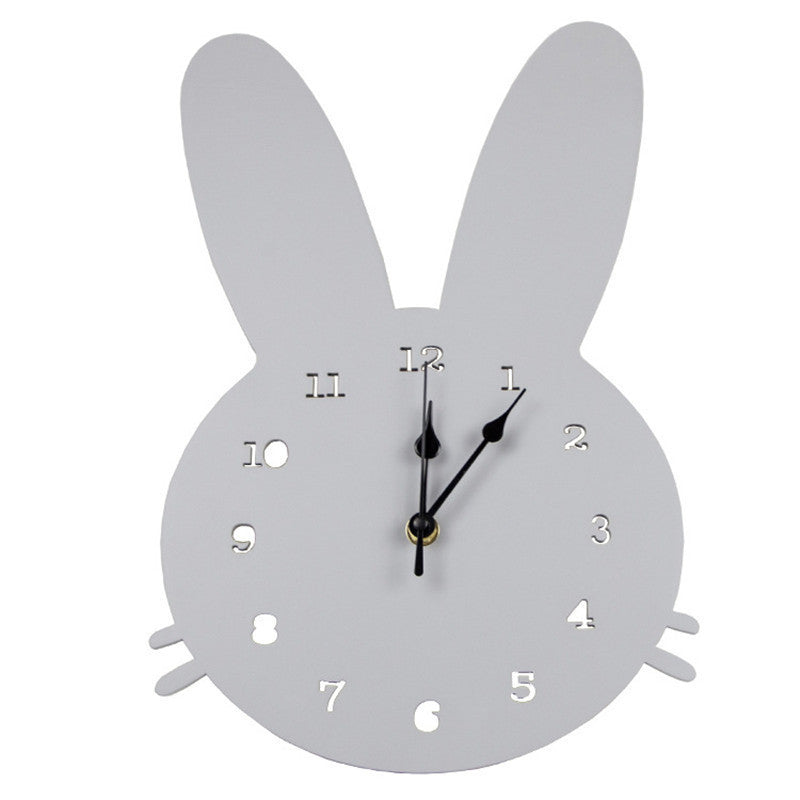 Wooden Cartoon Wall Clock — view 3