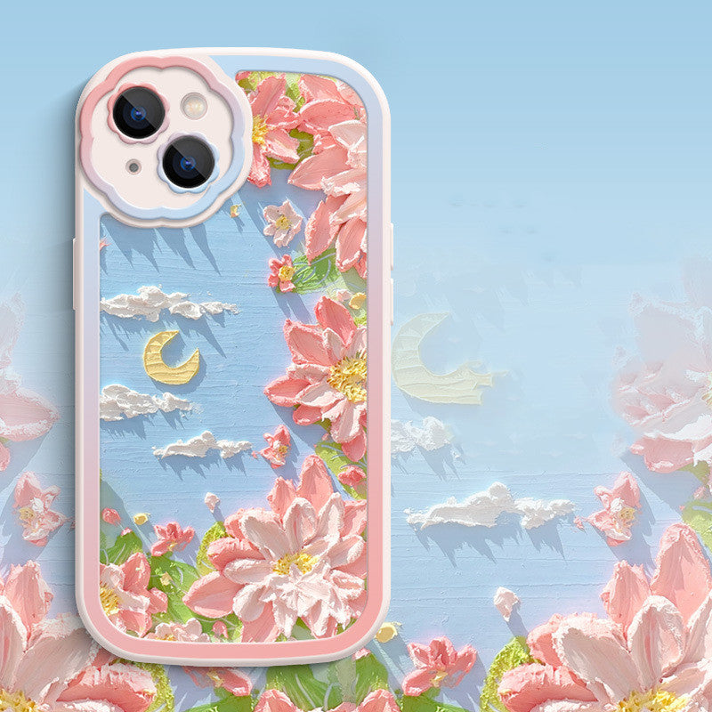 Oil Painting Flower Mobile Phone Protective Case — view 8