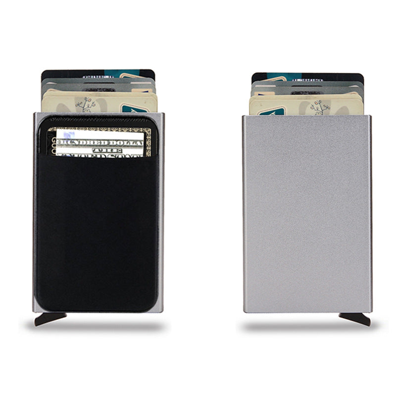 Metal Credit Card Holder Smart Wallet — view 4