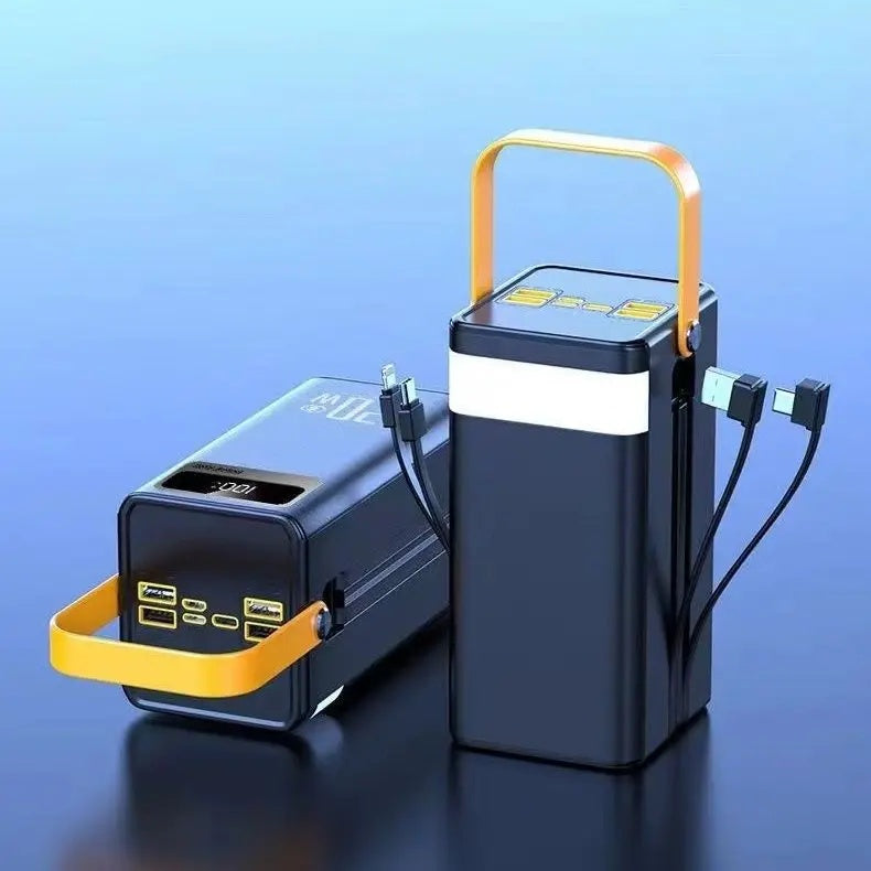 With Cable Large Capacity Super Fast Camping Power Bank — view 6