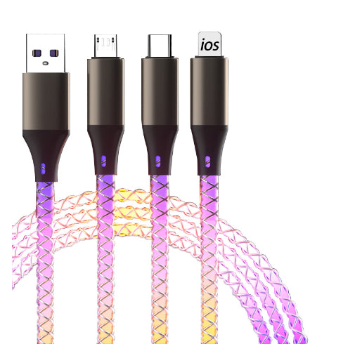 Colorful Streamer Gradual Charging Line — view 7