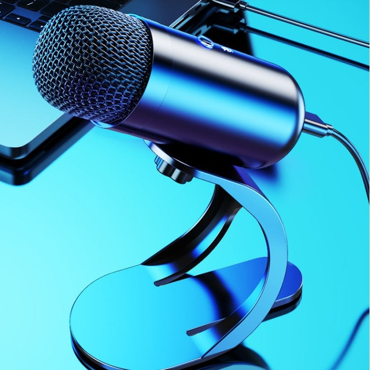 Karaoke Live Microphone Desktop Computer USB Wired — view 4