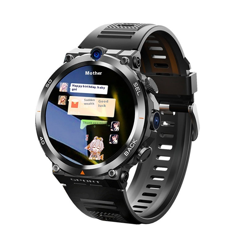 Multi Functional Sports Smartwatch with Dual Cameras for Positioning — view 4