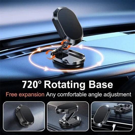Magnetic Phone Holder for Car, Dashboard Car Mount Stainless Steel Car