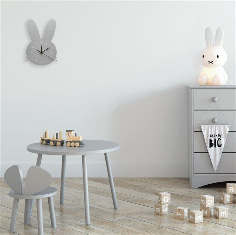 Wooden Cartoon Wall Clock