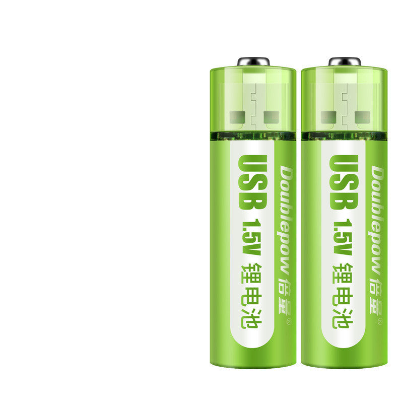 USB Rechargeable Battery No. 5, No. 7 Lithium Large Capacity 1.5v Constant — view 5