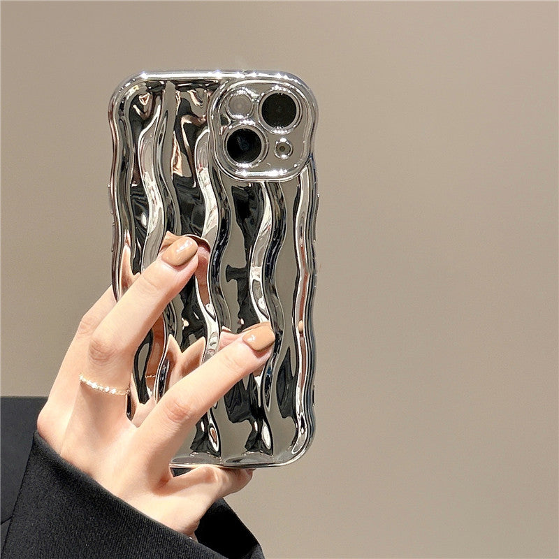 Solid-color Water Ripple-sensitive Mobile Phone Case — view 7