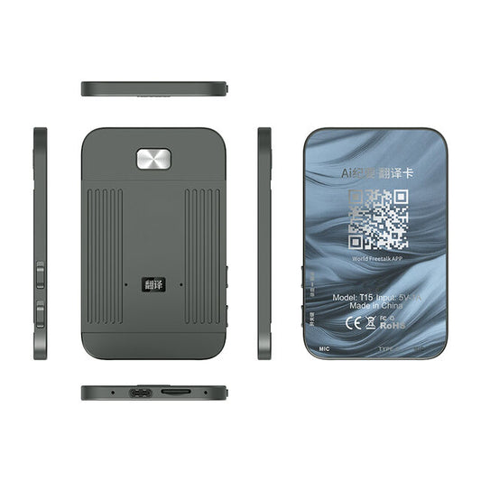 T15 AI Recorder & Translator Device