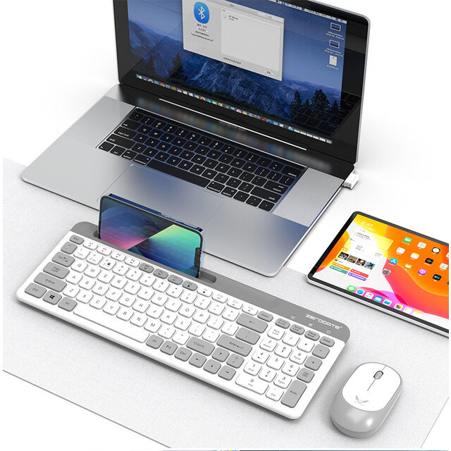 BT5.1 Dual Mode Wireless Keyboard and Mouse Set for Laptop