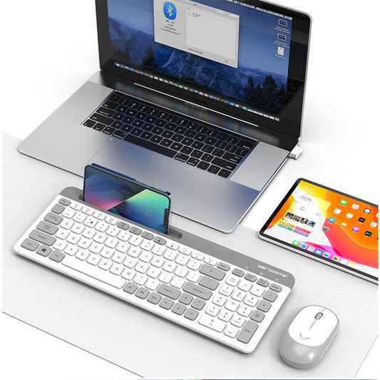 BT5.1 Dual Mode Wireless Keyboard and Mouse Set for Laptop