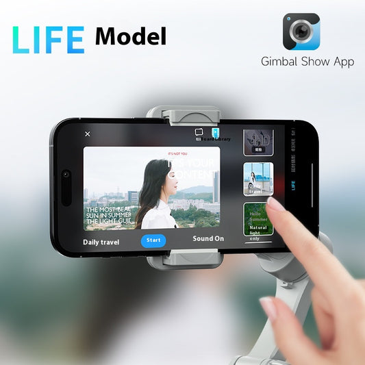 Portable Home Folding Intelligent Gimbal — view 2