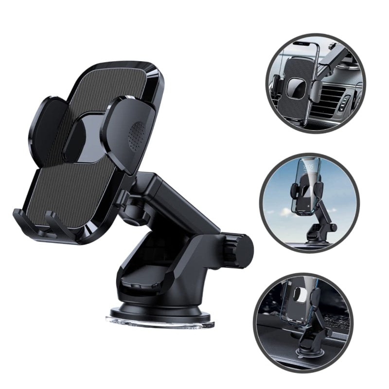 Multifunctional Car Phone Holder Windshield Gravity Sucker Mobile Phones Stand — view 2