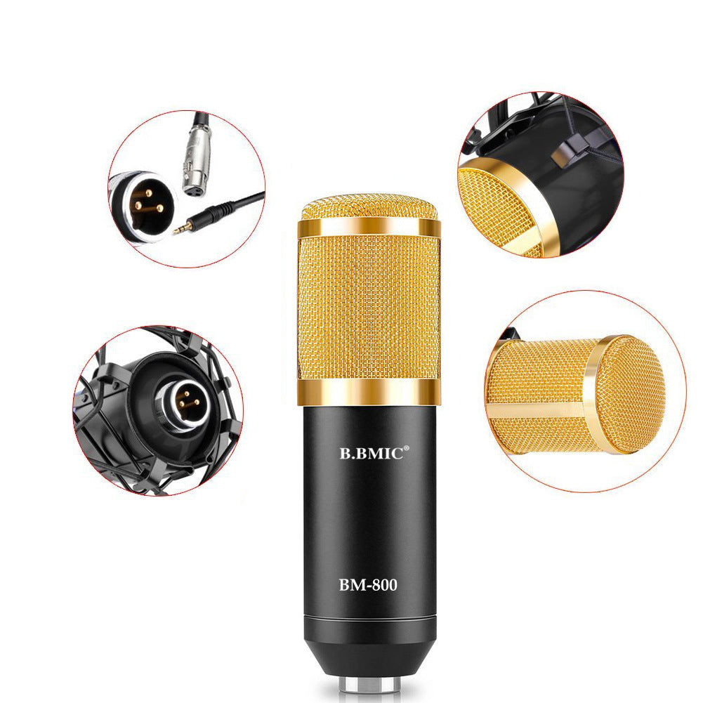 BM800 Condenser Anchor Microphone Recording Live Set — view 6