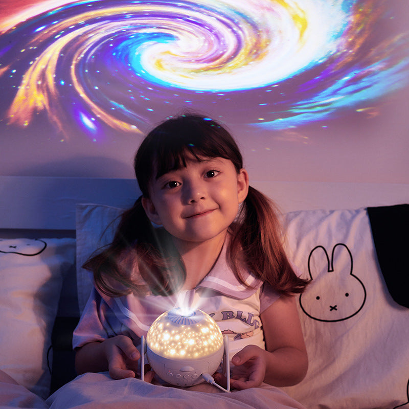 Galaxy Projector Starry Sky Projection Bedroom Bedside Decoration Night Light — view 3