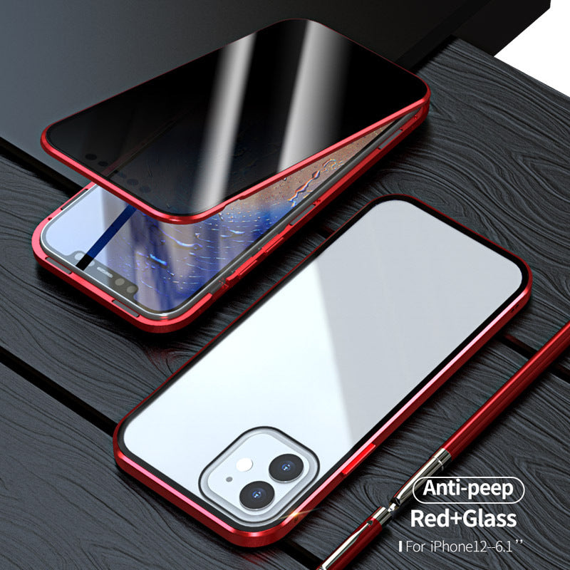 Magnetic Privacy Glass Case Anti-Spy 360 Protective — view 4