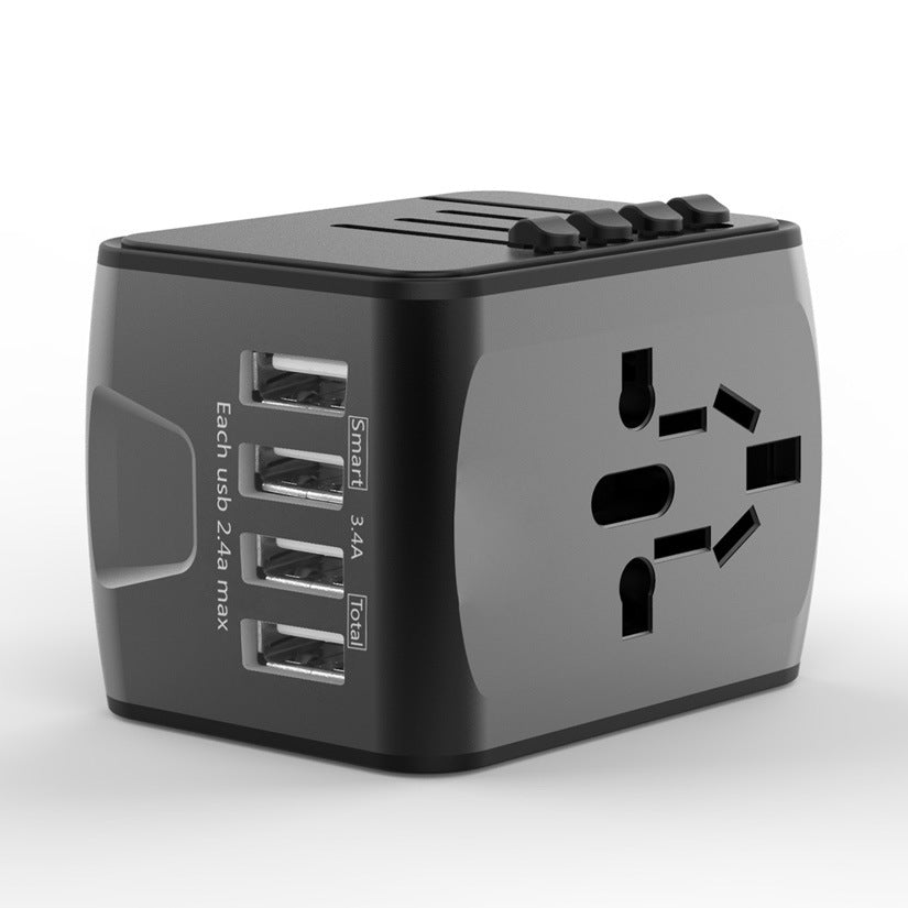 Travel Multifunctional 4 Charging Dock USB Converter — view 2