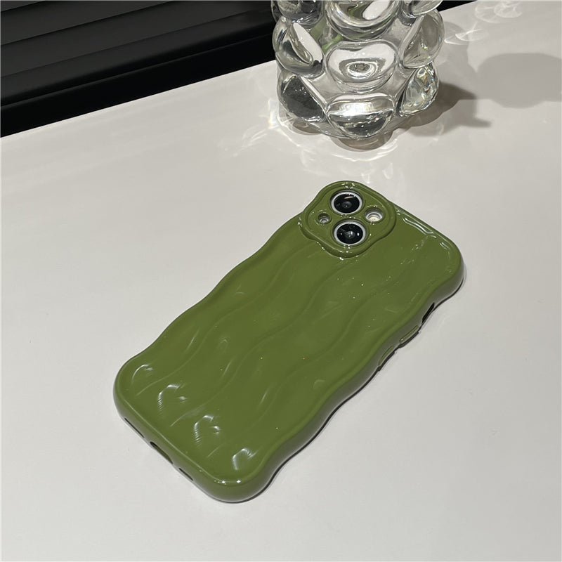 Solid-color Water Ripple-sensitive Mobile Phone Case — view 8