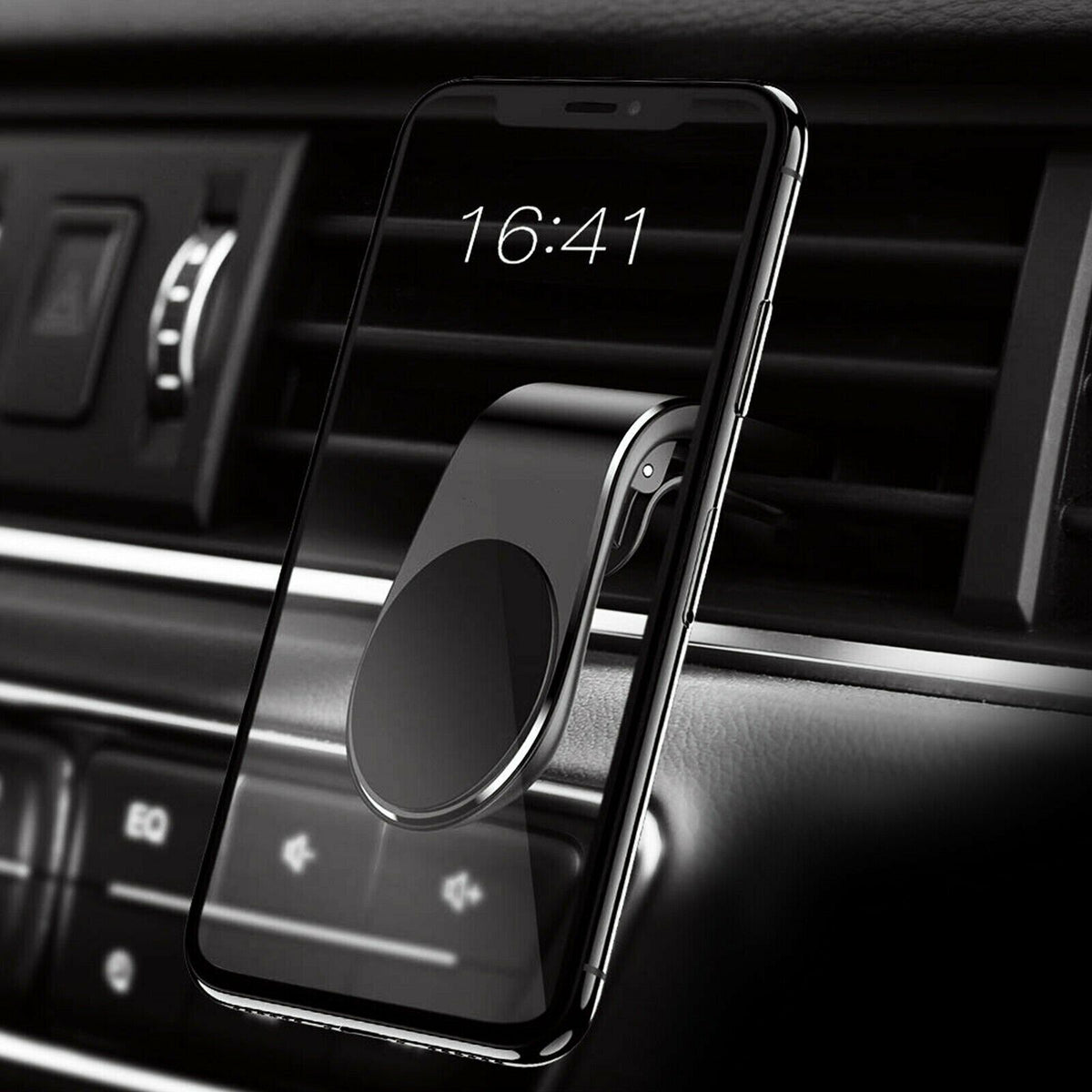 Car Magnet Magnetic Air Vent Mount Holder Car Phone Stand 360 Metal Car Air — view 5