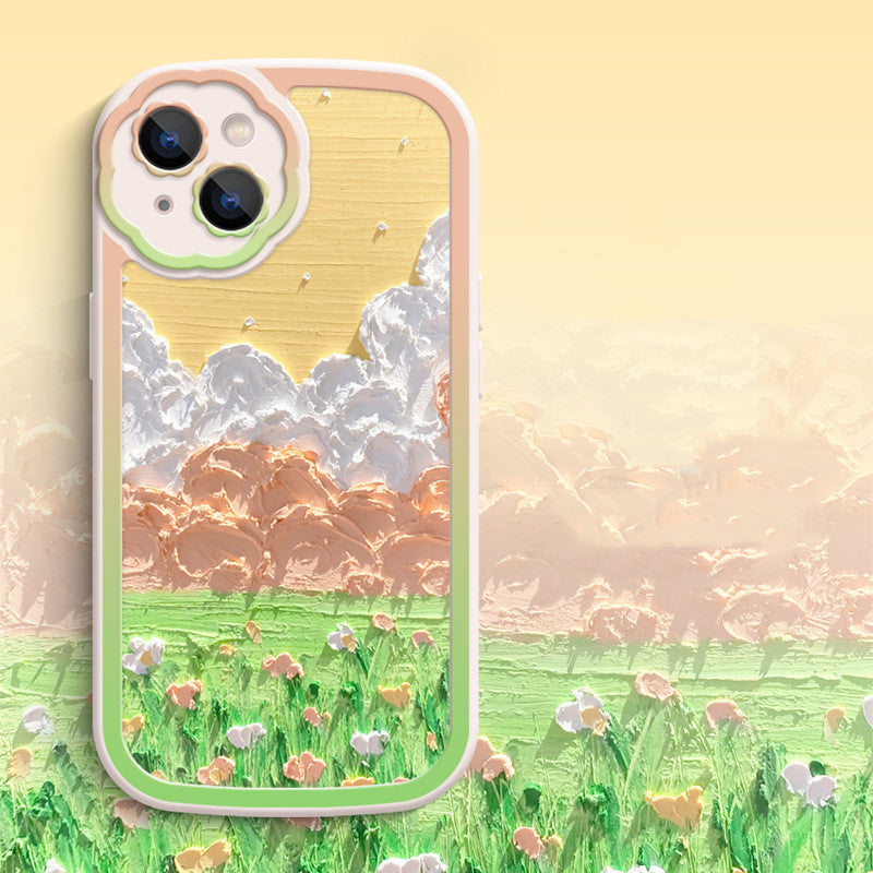 Oil Painting Flower Mobile Phone Protective Case — view 7