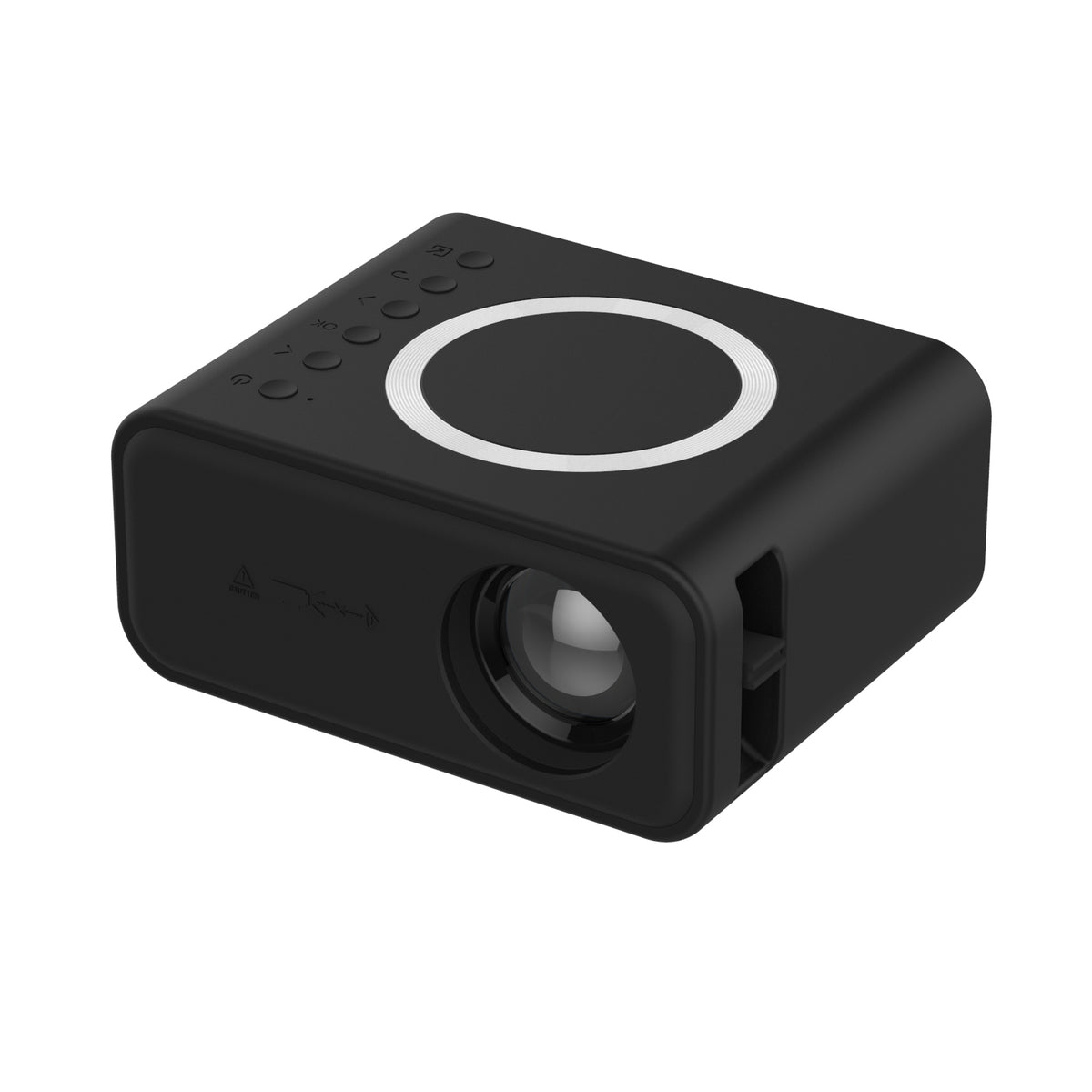 YT300 Mobile Video Projector Support 1080P Home Theater Media Player Wired — view 2