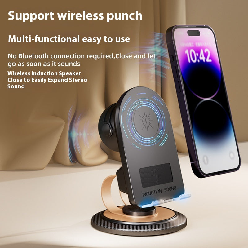 Multi-function Audio Integrated Desktop Folding Portable Induction Bluetooth — view 5