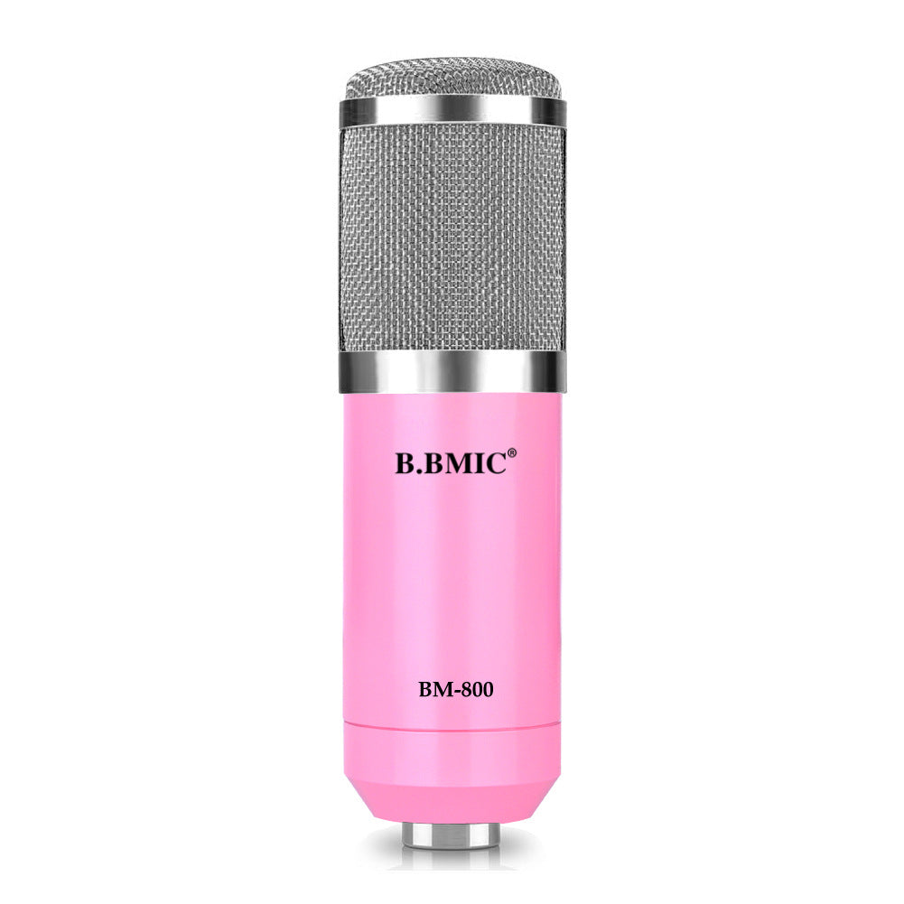 BM800 Condenser Anchor Microphone Recording Live Set