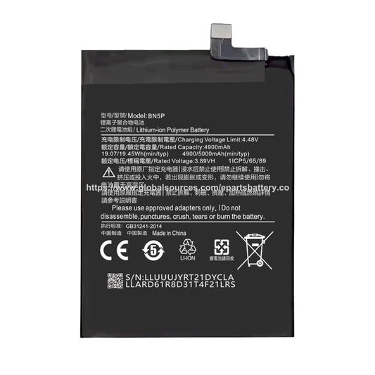 Battery Bn5p · 4900 mAh