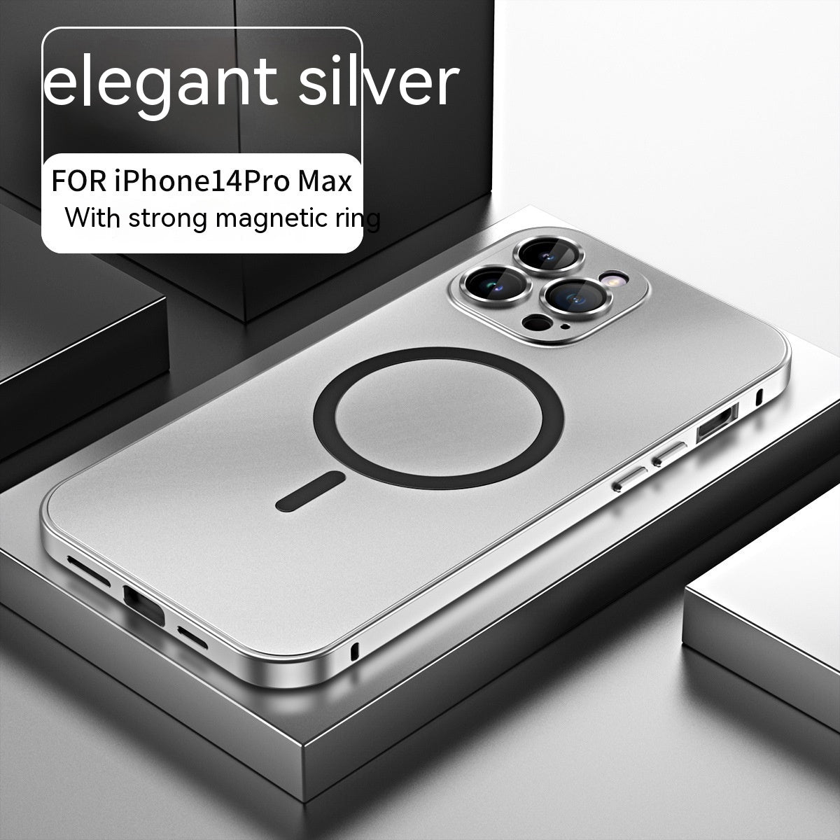 Magnetic Single-sided Spring Fastener Phone Case Lens Protector Protective