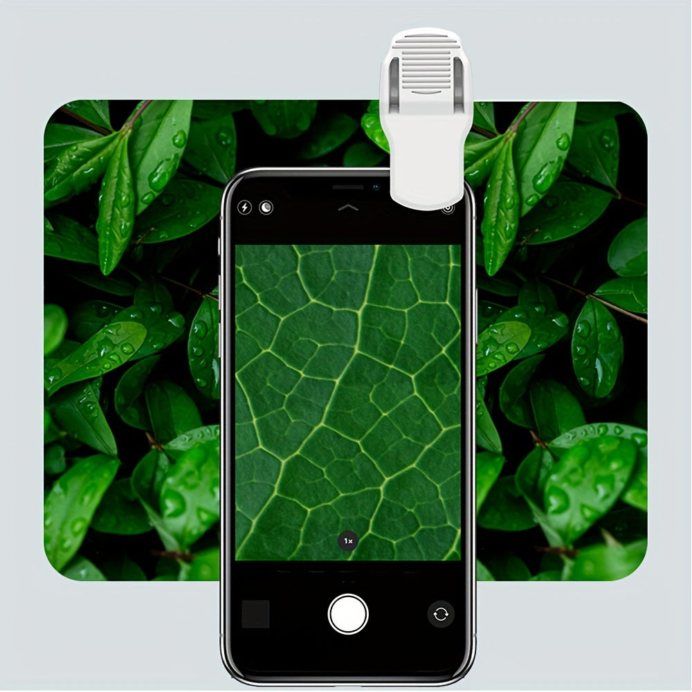 Mini Mobile Phone Microscope, 60x Pocket Handheld Portable LED Lighted — view 5