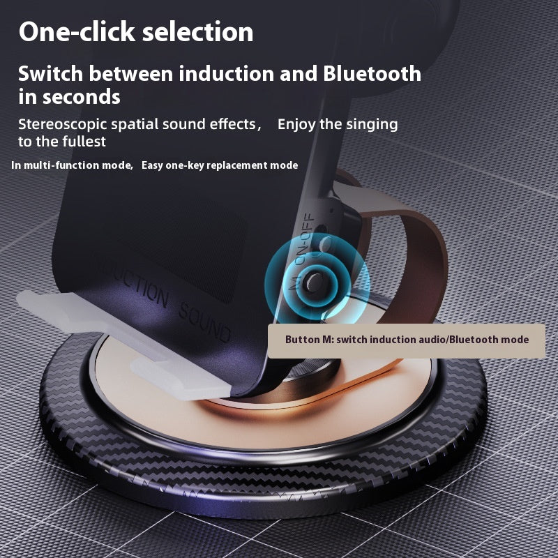 Multi-function Audio Integrated Desktop Folding Portable Induction Bluetooth — view 6